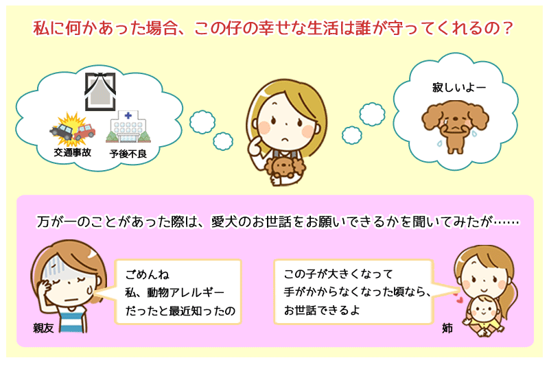 愛犬の幸せを全て託せる人