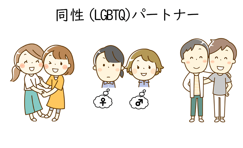 同性（LGBTQ）パートナーのための遺言書